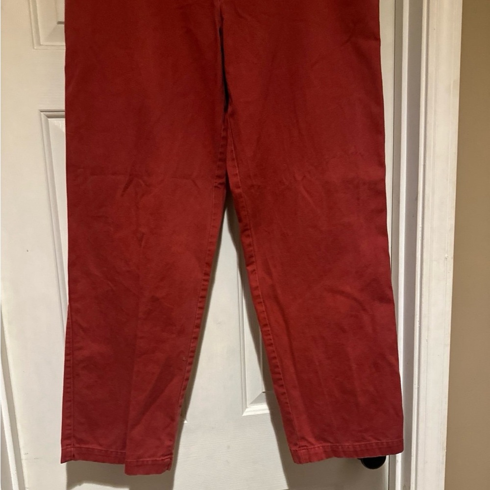 Alabama Roll Tide Dockers Crimson Red Kaki/Chino Pants Men’s Size 34x32 - Picture 5 of 8